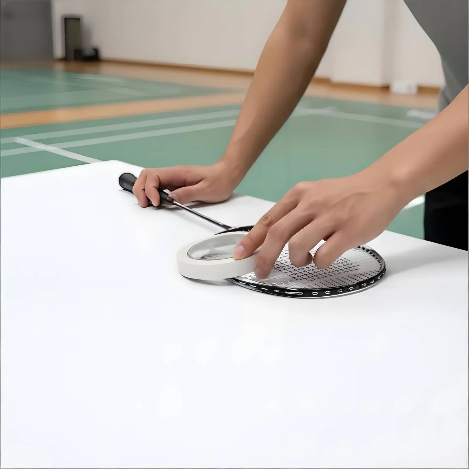 

Лента для защиты головки ракетки для бадминтона, устойчивая к истиранию, из полиуретана, защита рамки ракетки, аксессуар для спортивного инвентаря, долговечная, легкая.