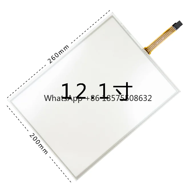 12 inch 12.1-inch 4-wire touch screen resistive screen industrial control medical monitor ventilato