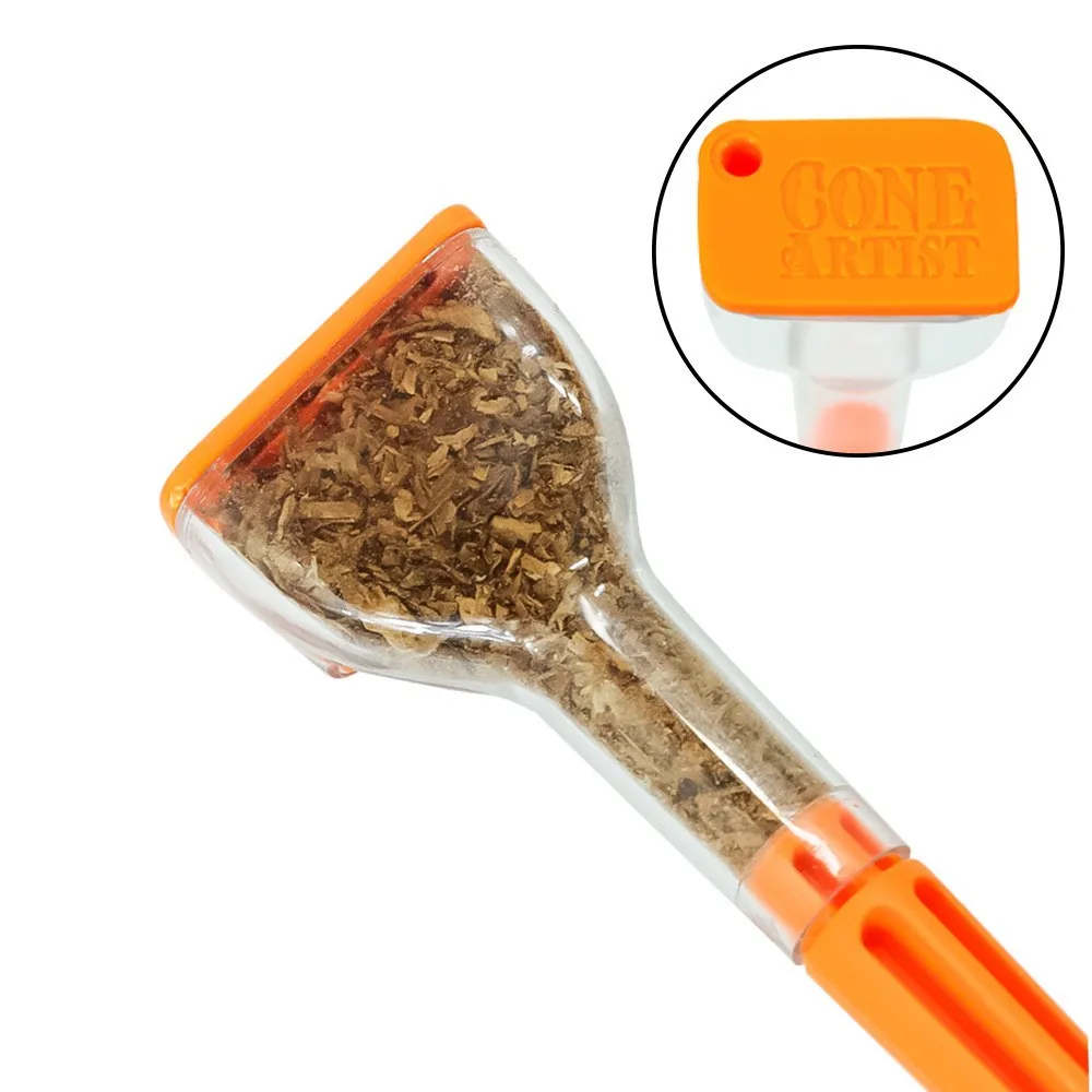 

Plastic tobacco rod Tobacco funnel Horn filler Hand roll accessories Tobacco storage Cigarette enthusiasts Smoking Gadgets