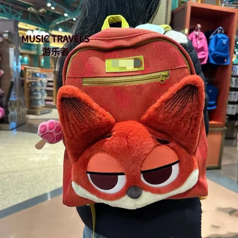 Kawaii ديزني Zootopia جودي هوبس ظهره Parkdance لطيف أفخم سعة كبيرة دمية حقيبة الأطفال نزهة حقيبة هدية عيد