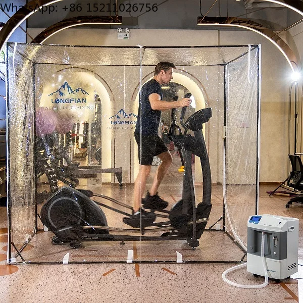 New Style Hot Selling 9%-20.9% Sport Hypoxic Training Tent  with Hypoxic Generator and 120L Buffer Bag to Exercise for Athletes