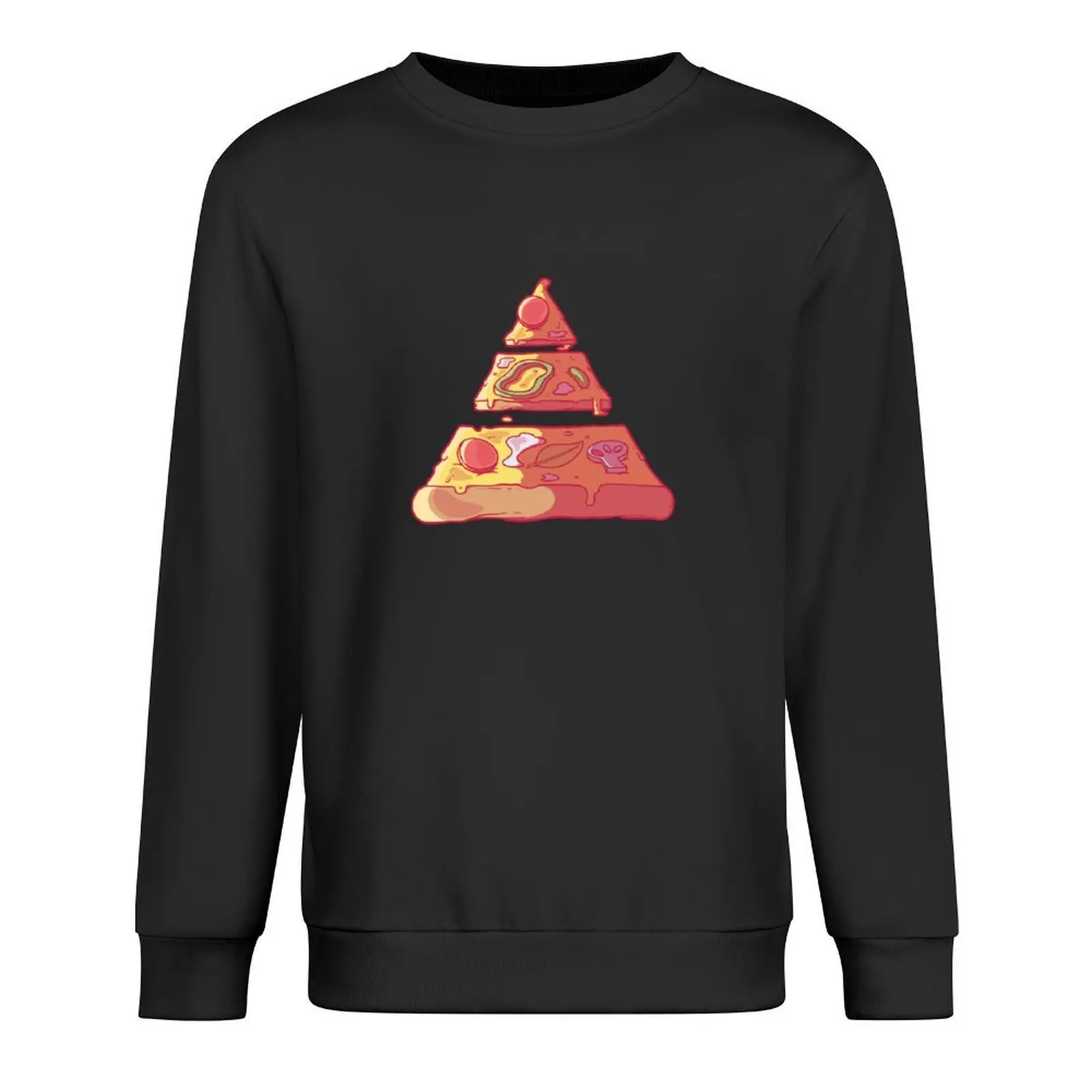 

Pizza Slices Pullover graphic t shirts men autumn autumn jacket men mens clothes aesthetic sweatshirts