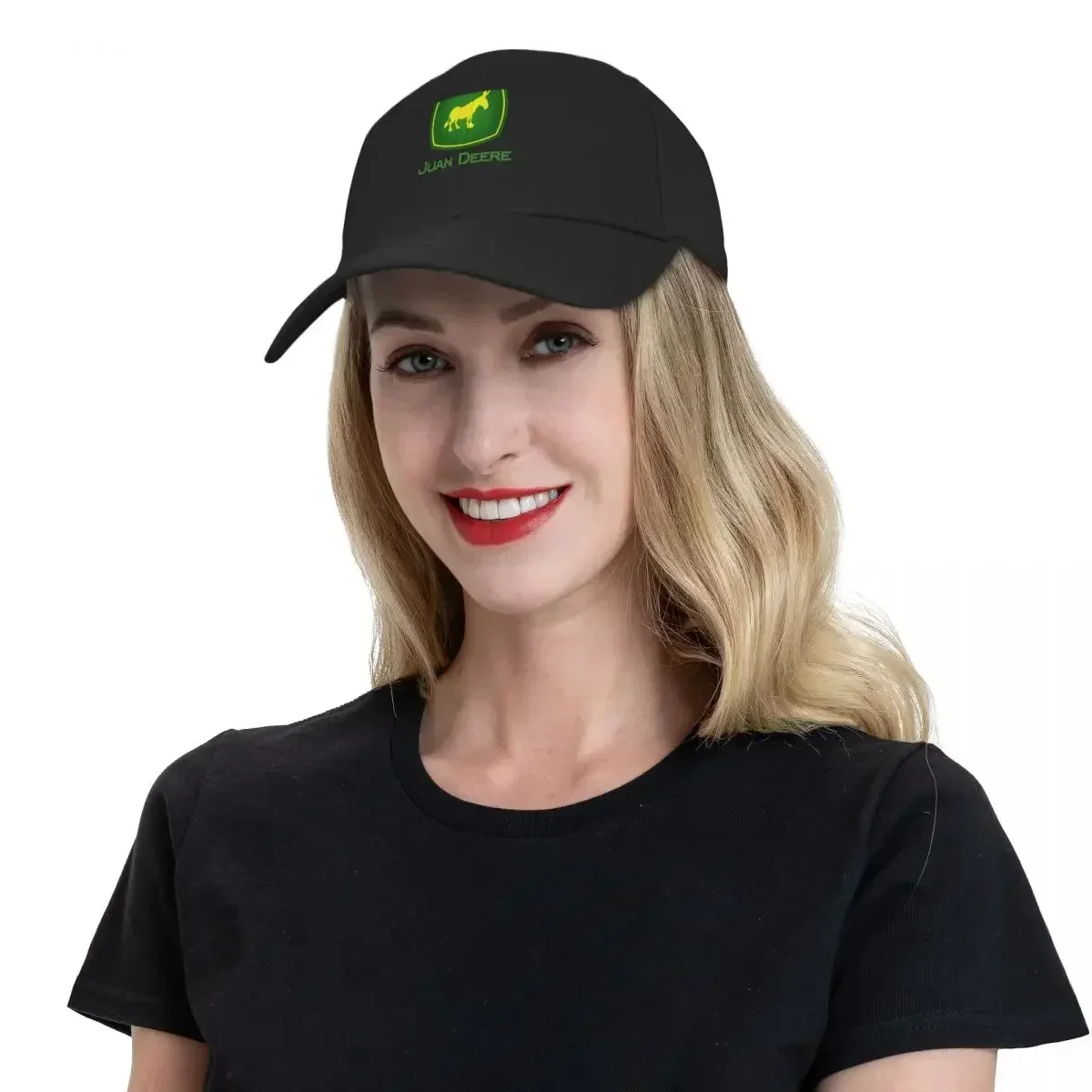 Juan Deere - The Farmer - The Gardener - The Landscaper V-Neck T-Shirt Baseball Cap Custom Cap Rave Luxury Woman Men's - view 5
