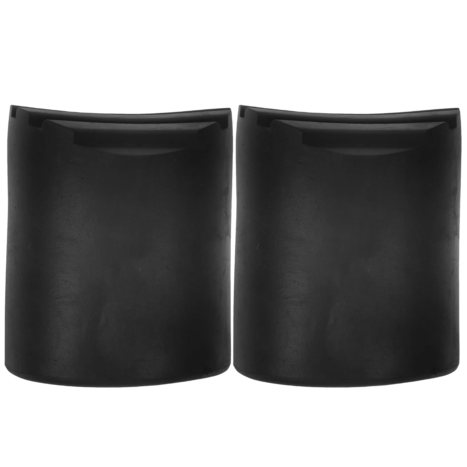 2 قطعة منصات القدم سلم مقاومة للتآكل عدم الانزلاق تصميم العملي حافظات الأرضية للطي سلم قدم حامي