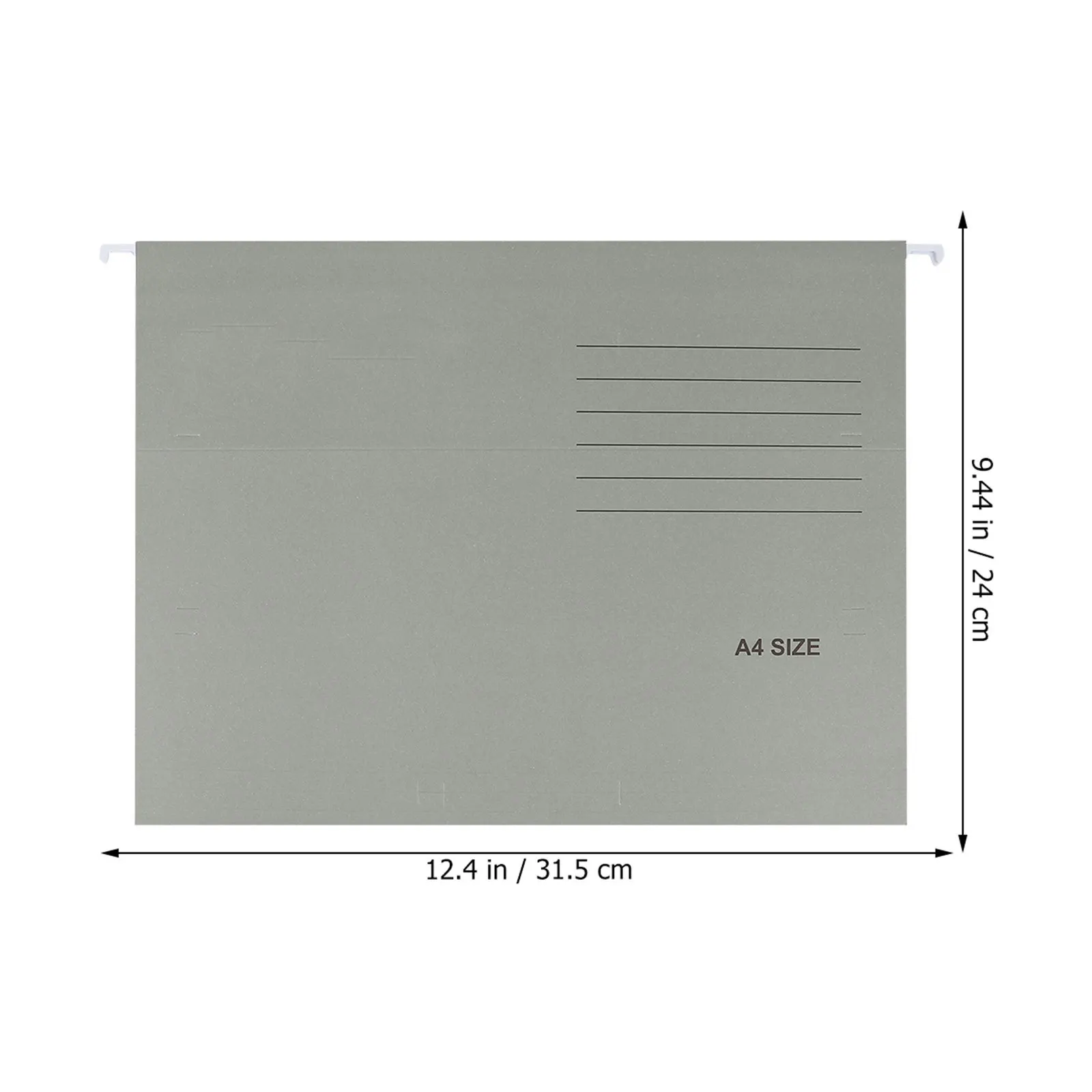 10 قطعة مجلد ملفات ورقية مقاس A4 منظم مستندات بألوان زاهية لمكتب المنزل حامل ملفات معلق لتخزين المستندات #4