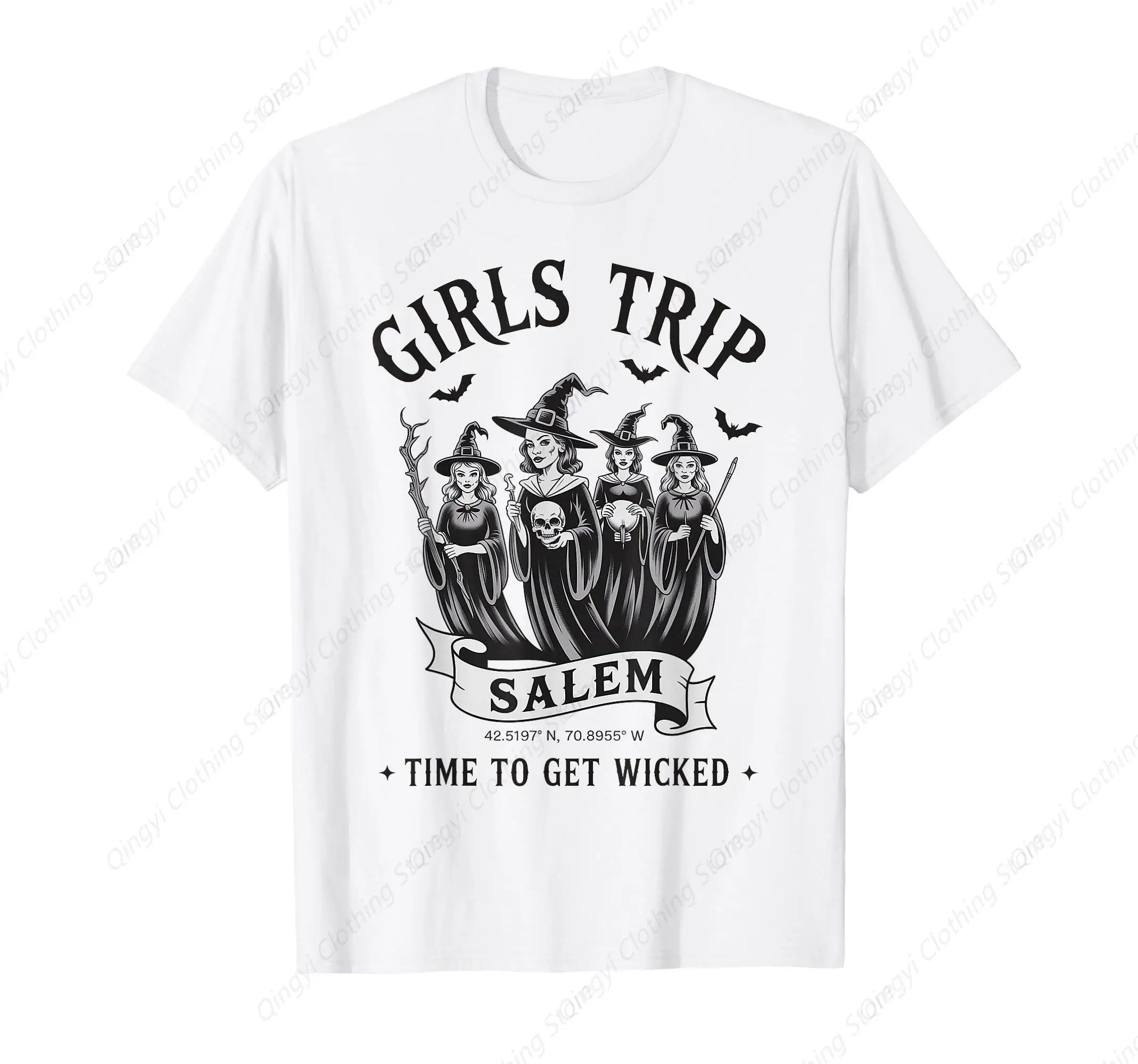 

Girls Trip Salem 1692 They Missed One Witch Halloween T-Shirt