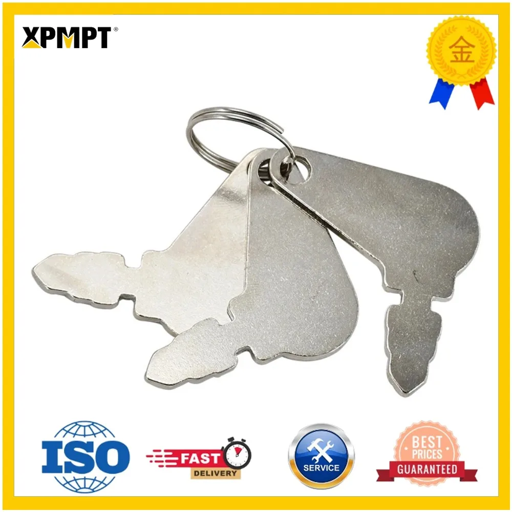 B17575 70306 3Pcs Ignition Keys Compatible With Massey Ferguson Lawn Tractor 1080 1085 1105 1150 1155 135 150 1500 165 175 180