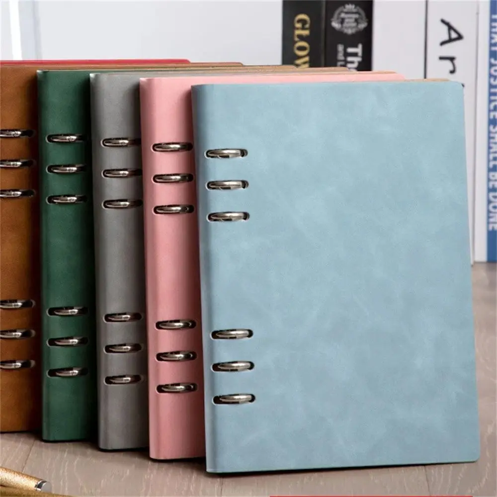 

Diary Agenda Time Organizer Notebooks 6 Holes Loose leaf Notebook Daily Weekly Planner Journal Notebook Binder Spiral Notebook