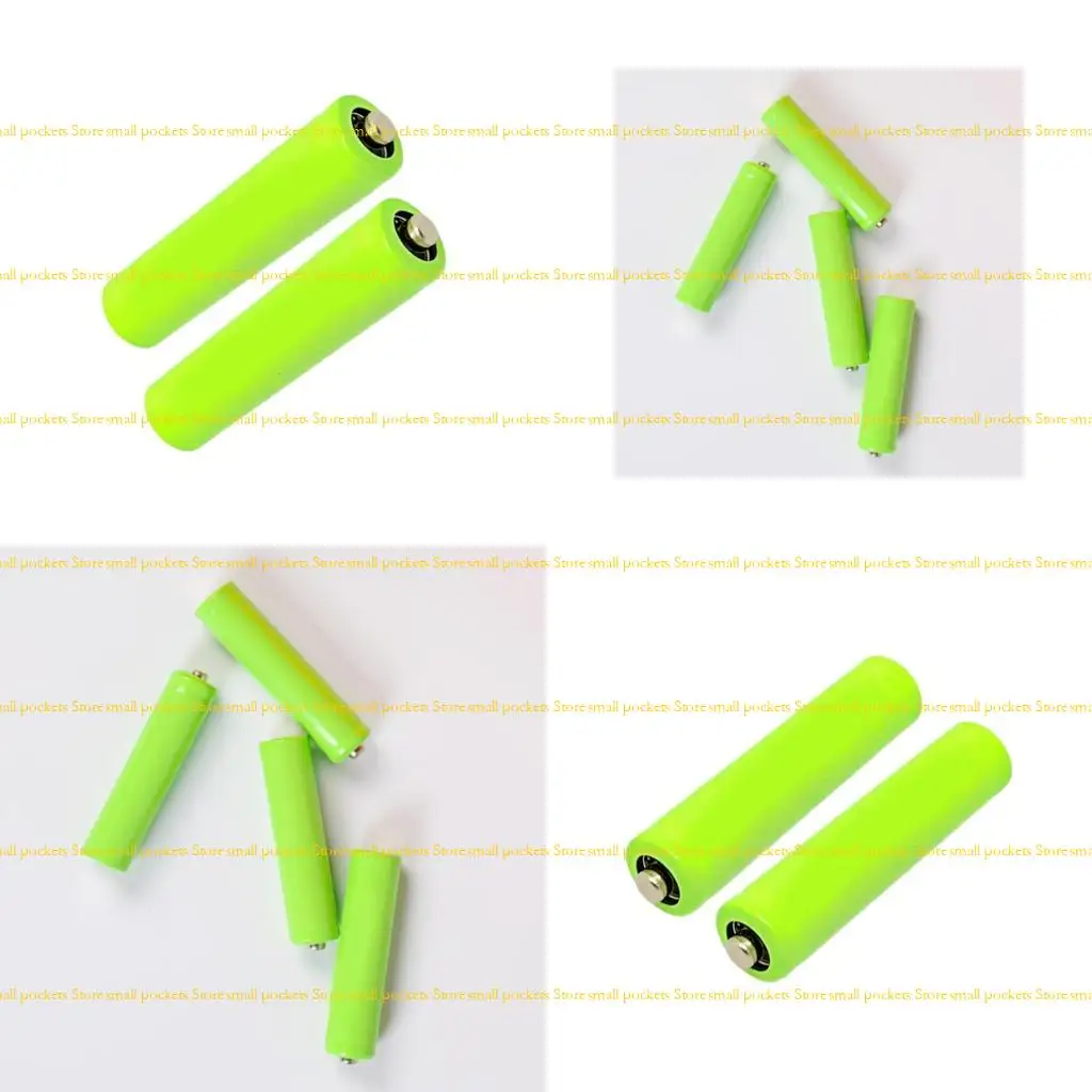 R1WD 2Pcs LR03 Battery Holder Battery Storage Adapter Case Cylindrical Battery Holder Accessories for Toy Clock LED Light