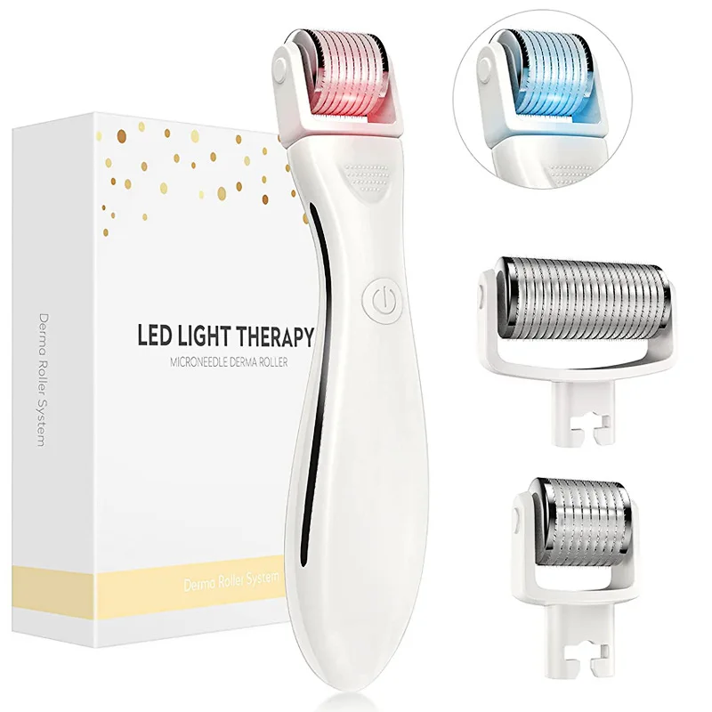 LED Light Therapy 540 Needle 3 in 1 Beauty Instrument Home Face Import Instrument Facial Roller