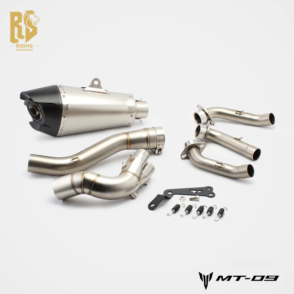 RS Motorcycle Exhaust System For Yamaha MT09 MT-09 Tracer 9 900 GT