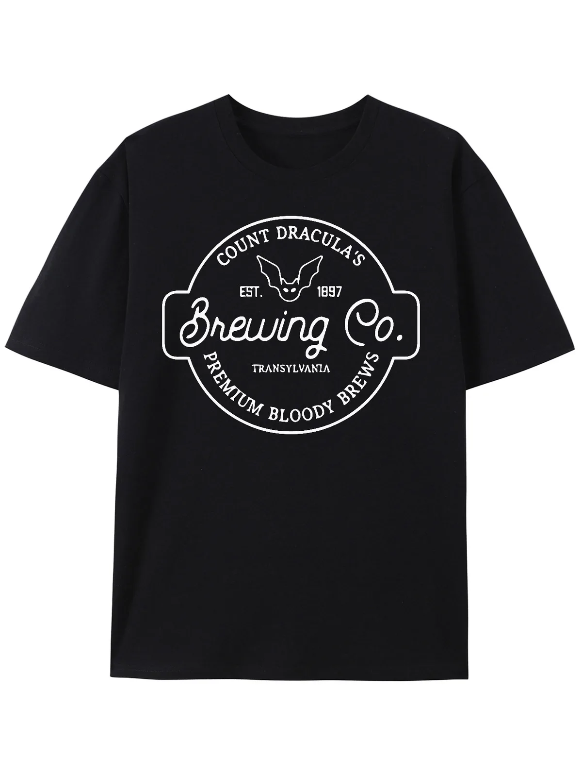 Count Dracula Brewing Company, Bat T shirt, Halloween Shirt