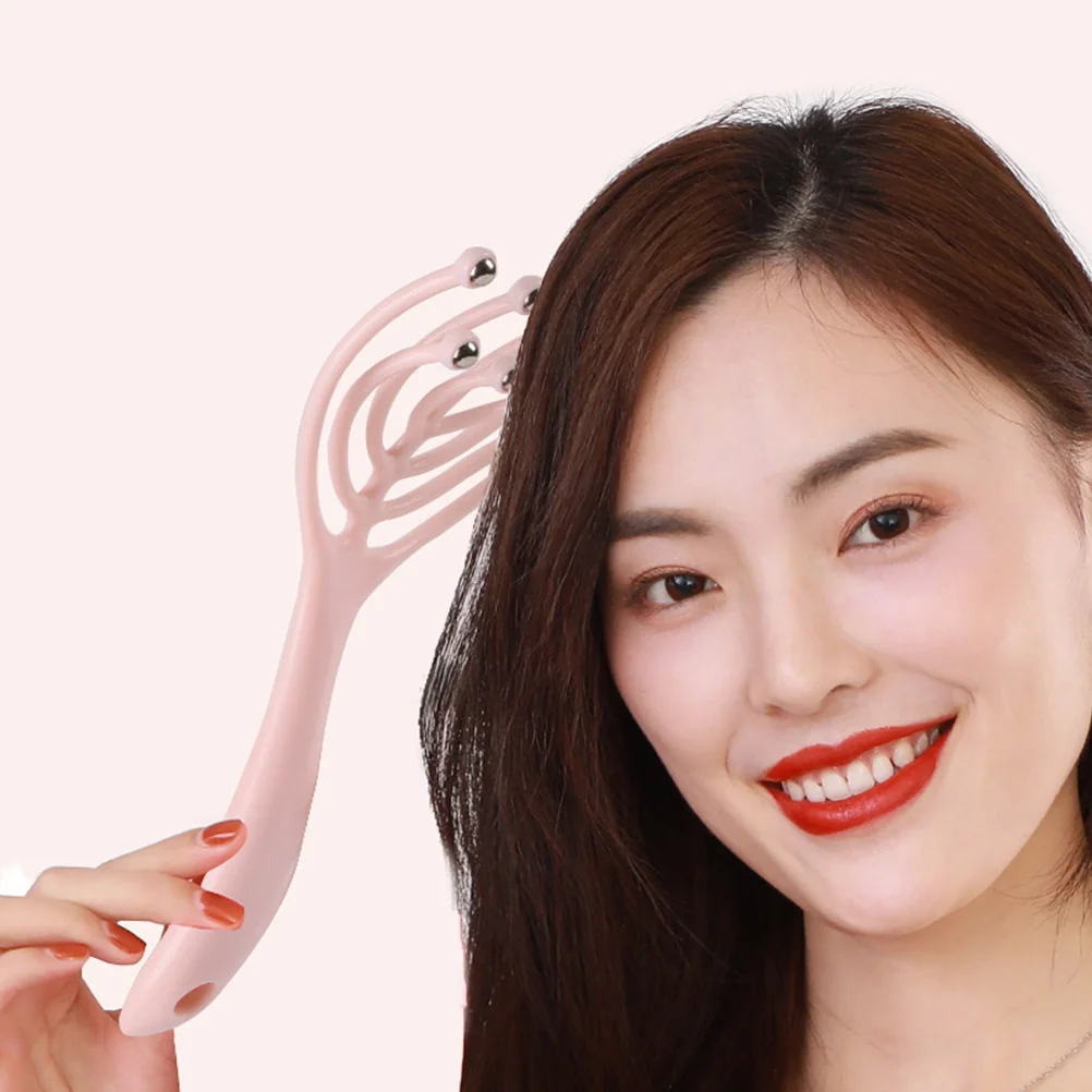 

2Pcs Handheld Head Massager Multi-Function Scalp Massager for Women Gift Lightweight Easy to Use Acupoint Stimulation Tool