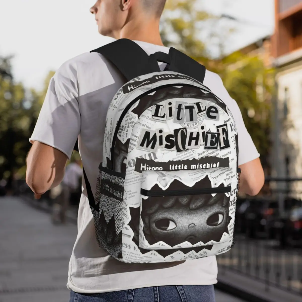 

Hirono Seeing Student Backpack School Bag Hiking Travel Daypack for Boys Girls Fashion Bookbag Shoulder Bags