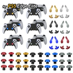 2024 Metal Thumbsticks for PS5 Edge Controller Analog Joystick 4 Back Paddles Triggers Buttons Replacement Accessories Parts