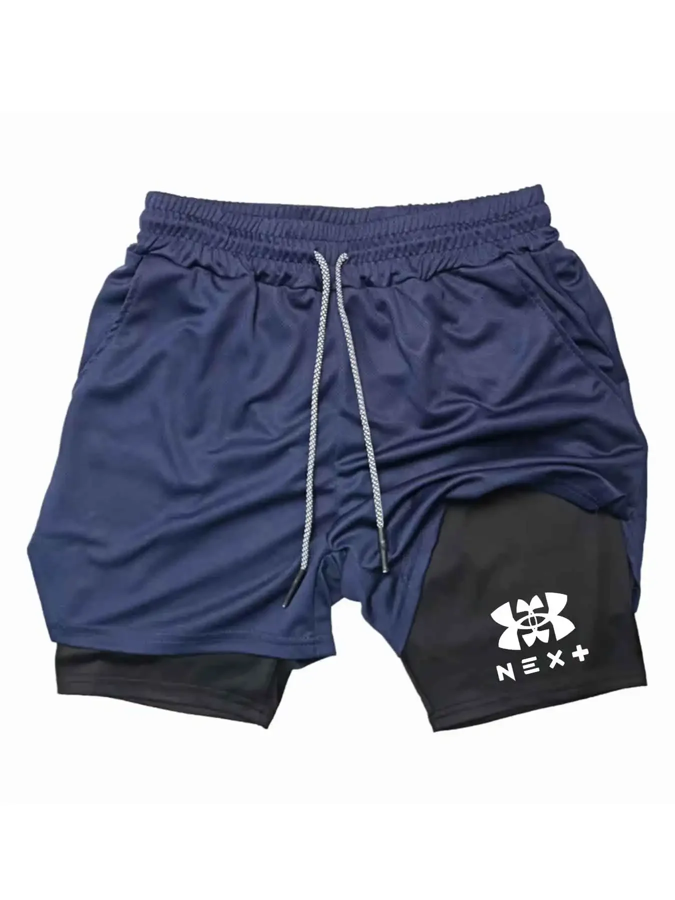 

2026 Men's Sports Fashion Printed Shorts, Double-layer Design, Quick Drying Fabric, Suitable for Basketball and Fitness Scenes