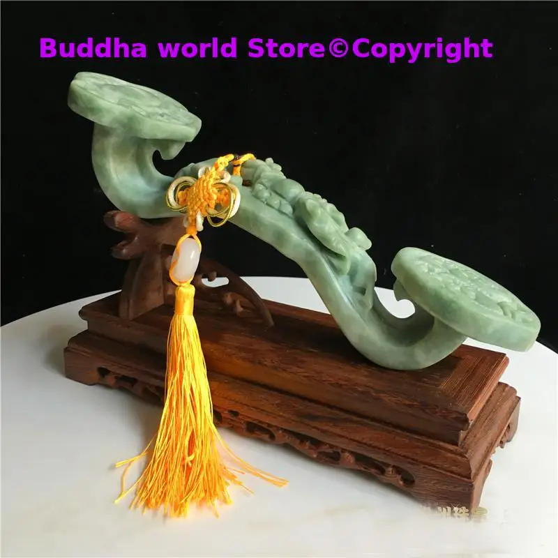 

Home Company SHOP decorative ART business Prosperity GOOD LUCK talisman Bring wealth money Dragon PI XIU RU YI Jade carving