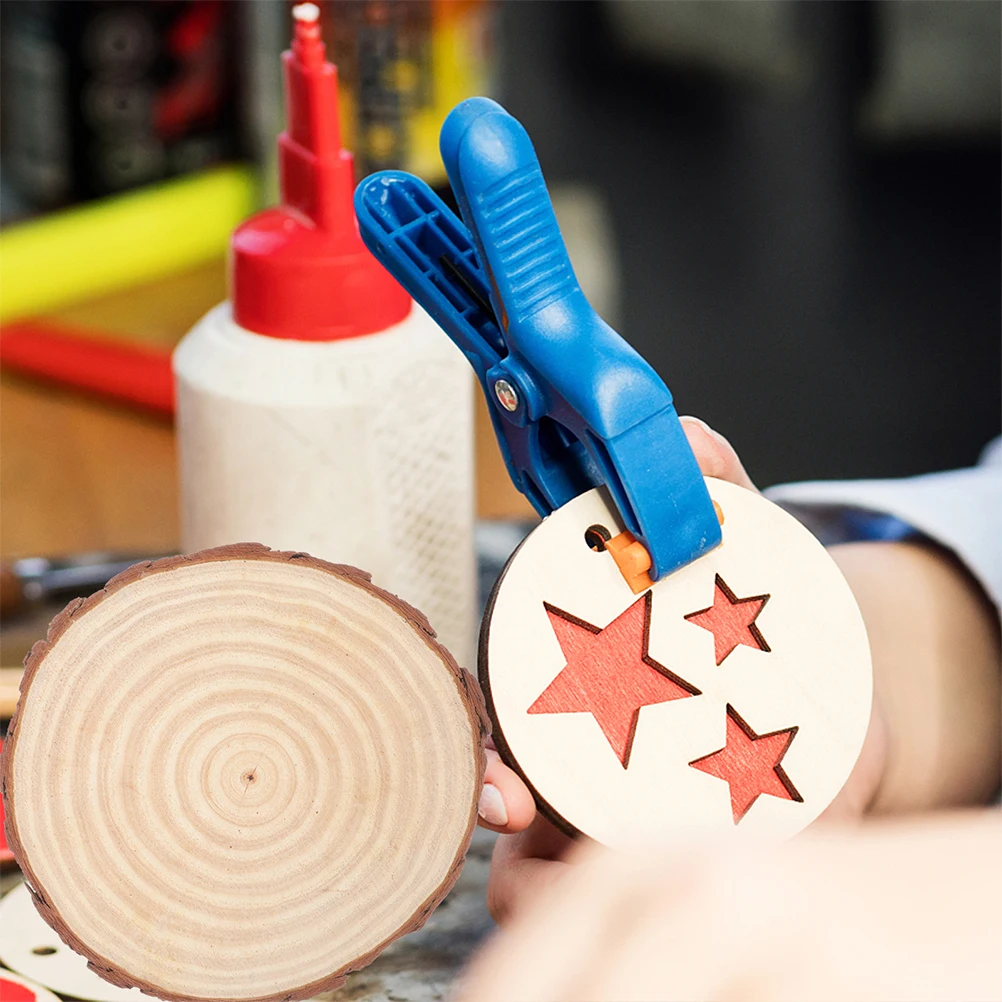 

Blank Board 18 20cm Diameter 2cm Thick Unfinished Rounds for DIY Unfinished Wooden Centerpiece Decor Souvenirs