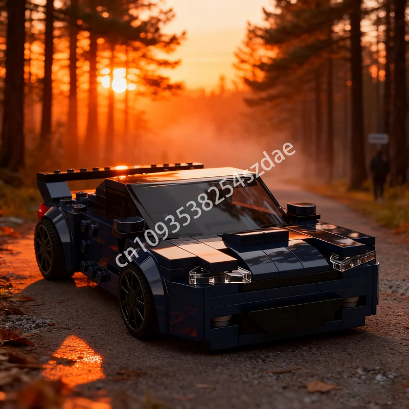 219 قطعة MOC الحرة سوبارو امبريزا مدينة أبطال نموذج اللبنات الهندسة المعمارية هدايا عيد الميلاد لتقوم بها بنفسك ألعاب إبداعية فكرة عيد ميلاد #1