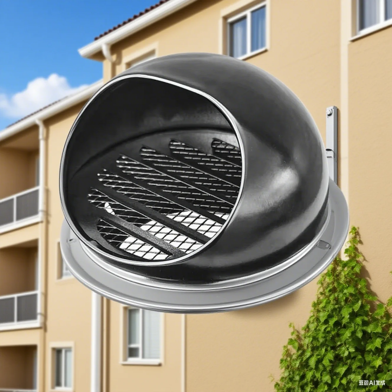 

Долговечная выхлопная крышка из нержавеющей стали, непромокаемая жалюзи и экран насекомых для наружных настенных вентиляционных отверстий, аксессуары для домашней фурнитуры