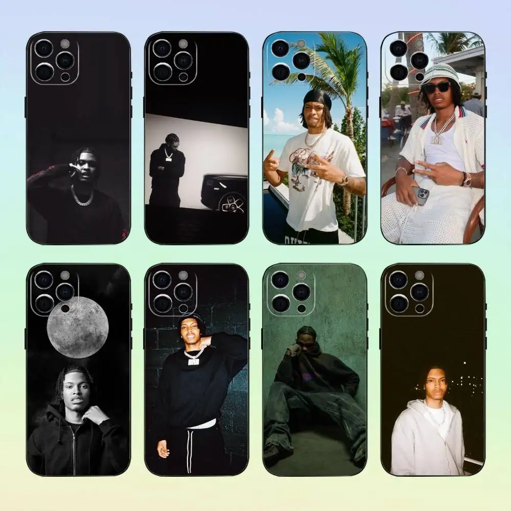 

Rapper N-Nemzzz 2M Phone Case Silicone Soft For IPhone 17 16 15 14 13 12 11 Black Soft Silicone case