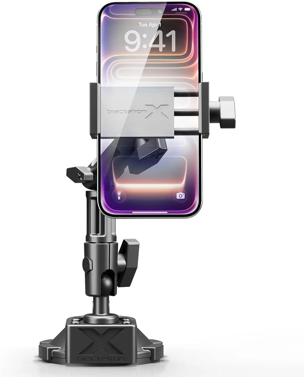 

Универсальное автомобильное крепление для телефона с металлическим зажимом HD, вмещает телефоны шириной до 3,5 дюйма для надежного использования на приборной панели и окна.