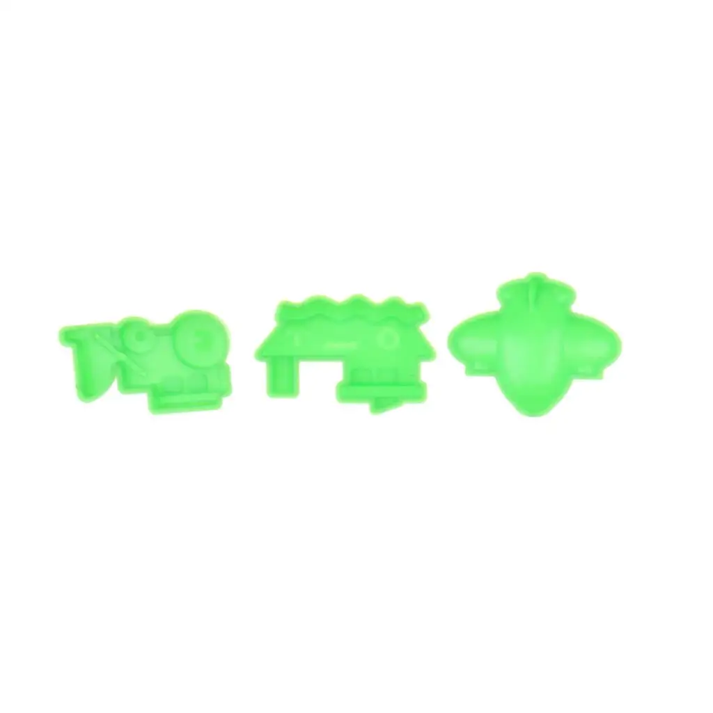 Castle Sand Toys Plastic Sea-land-air Vehicle Molds Sandbox Sand Building Set for Beach and Home Play