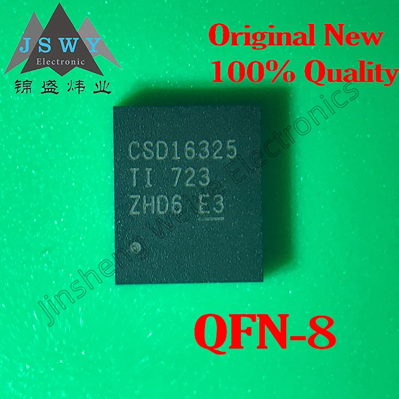 

(5/50pcs) CSD16325Q5 CSD1632 SON8 N-channel 25V 100A Brand new original stock fast shipping electronic components