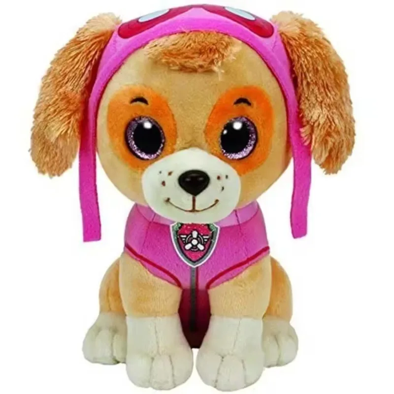 23cm Paw Patrol Anime Plush Chase Marshall Rock Plush Dolls Action Figures Cartoon Model Movie Peripherals Kids Birthday Gifts