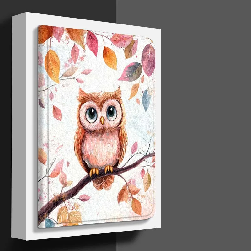 Cartoon owl design art Tablet Case For Honor Tab Pad 6 7 8 9 X8 V7 V8 X9 13 X8a X9a Pro 10 Magic GT GT2 10.1 13.3 Inch
