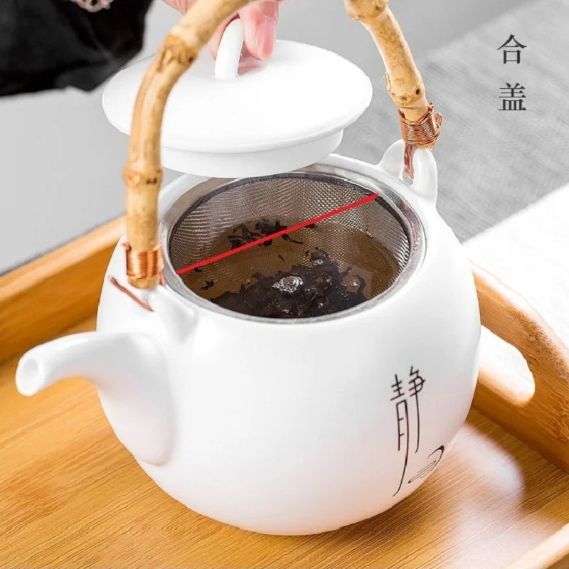 Reusable Stainless Steel Mesh Tea Infuser Strainer Teapot Leaf Spice Filter Drinkware Kitchen Accessories Diameter 3.6-9.5CM