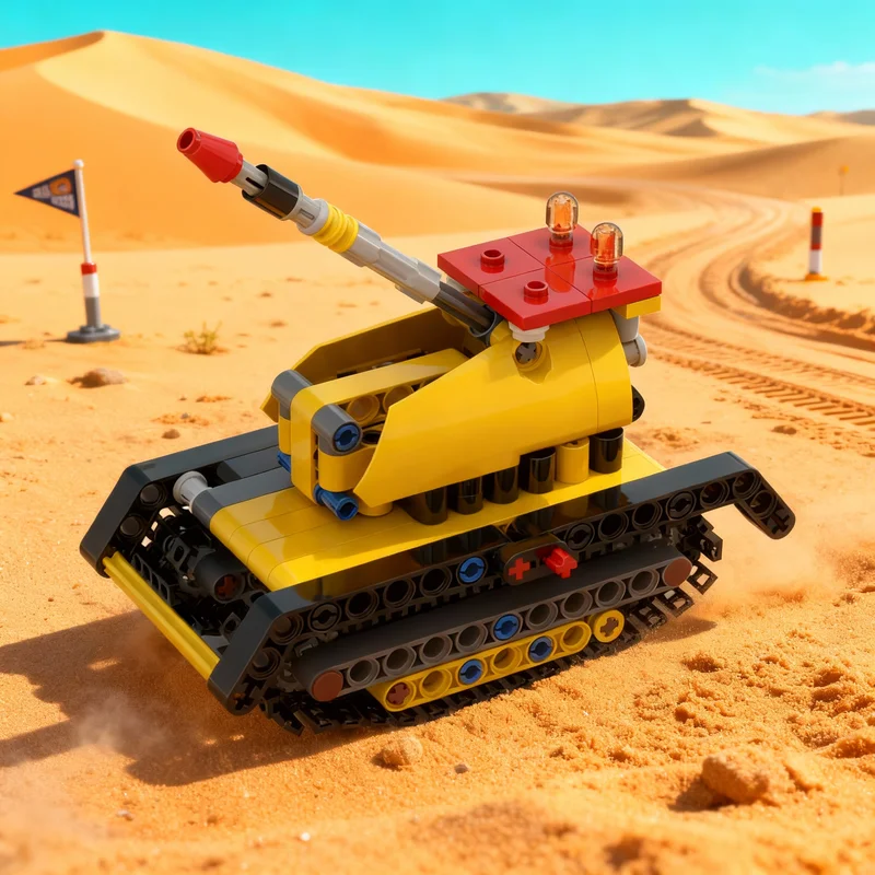 222ピース-moc戦車-テクニカルモデル-組み立てブロック-おもちゃ-フェスティバルギフト-創造的なdiyアイデア-教育ブロック