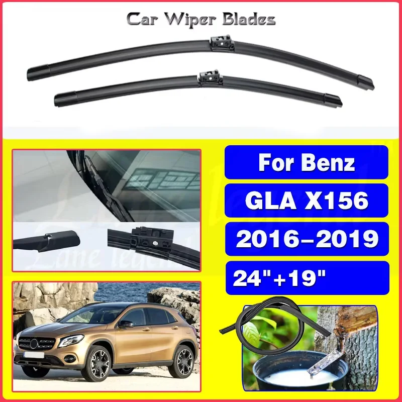 

For Mercedes Benz GLA X156 Front Wiper Blades Windscreen Car Accessories GLA180 GLA200 GLA220 GLA250 GLA45 200 220 250 200d 220d