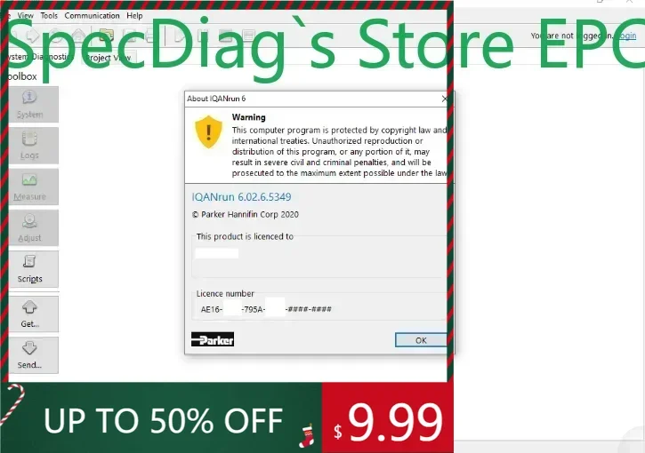 

SpecDiag for Parker IQAN 6.08 + Crack