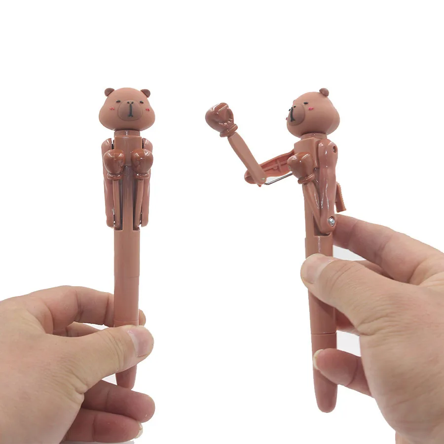 

1 шт., причудливая боксерская ручка для снятия стресса, шариковая ручка, студенческие канцелярские принадлежности, офисные предметы первой необходимости, снимающие давление, подарки, креативная игрушка