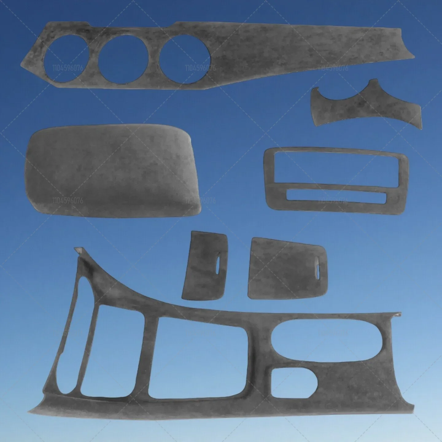 

For Mercedes-Benz C117 CLA X156 GLA interior modified central control instrument table water cup decorative panel 2013-2019