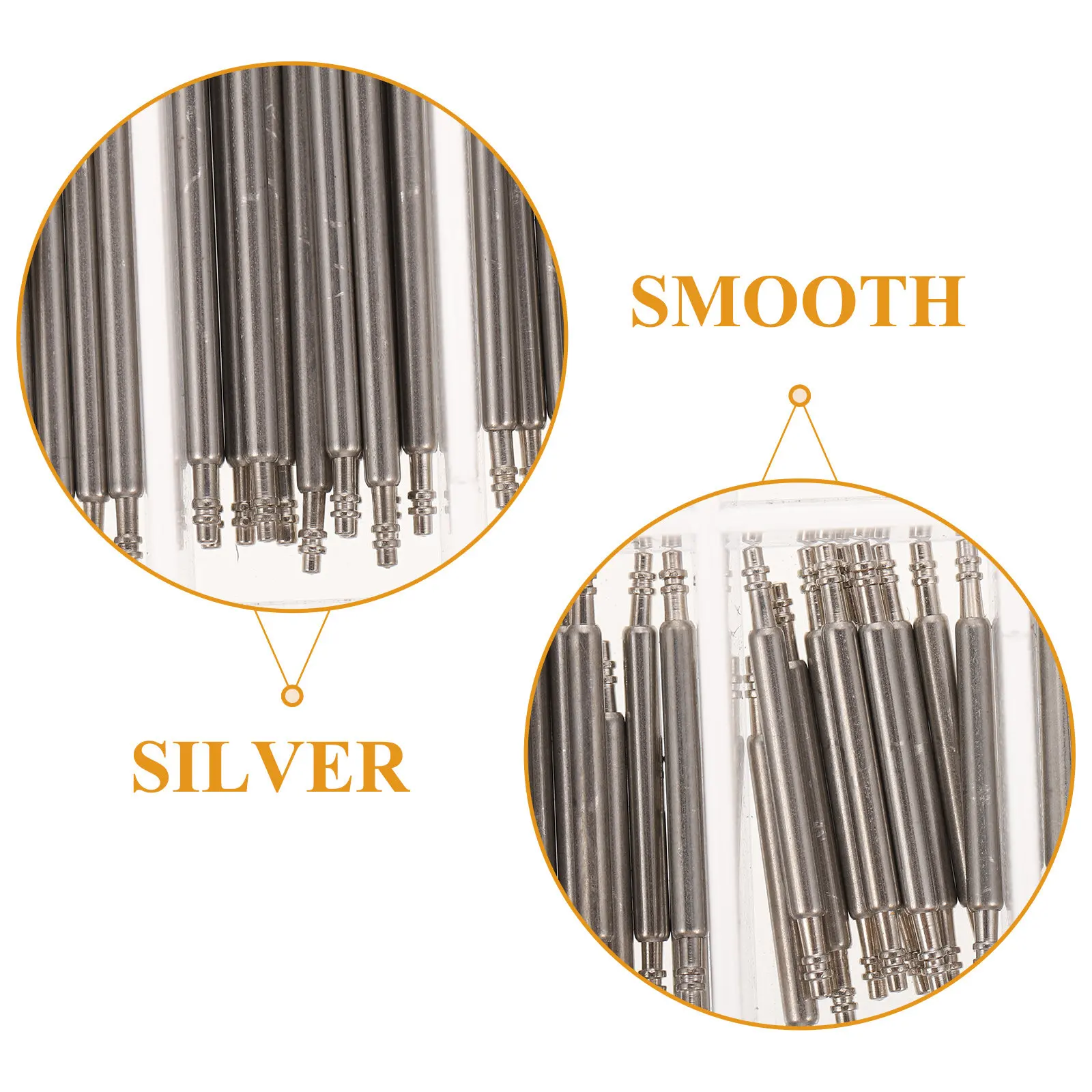 180Pcs Table Band Connection Quality Watch Strap Fixing Tool Repair Watch Link Rod Set for Jewelers Watchband Link Rod