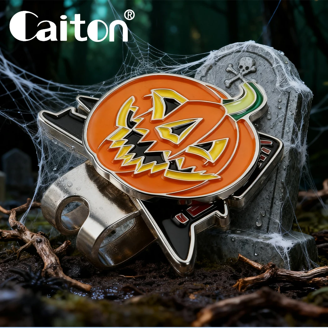 Caiton Halloween Golf Hat Clip,Golf Accessories,Golf Marker Fun Themed Sports Equipment, for Halloween Party