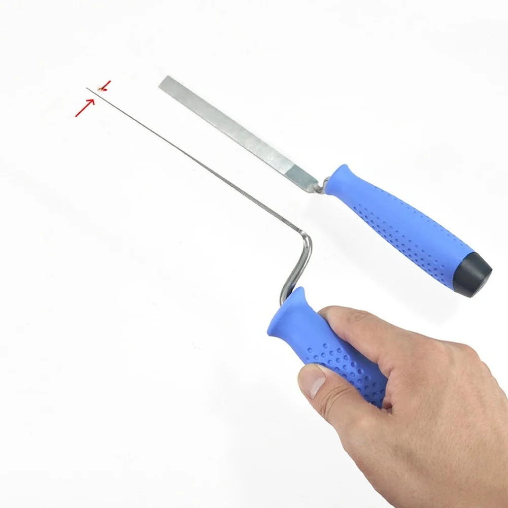 7PCS Pointing Trowel Set Stainless Steel Non-Slip Handle For Mortar Grout Finishing Masonry Concrete Tools