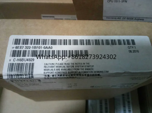 

NEW PLC 6ES7322-1BF01-0AA0 IN BOX