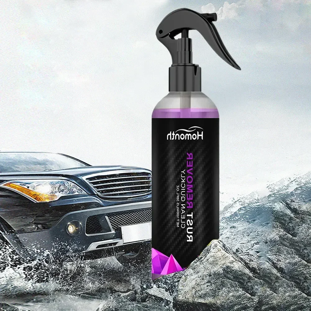 100ml Rust Inhibitor Paint Rust Remover Derusting Spray Car Rust Removal Spray Car Wheel Hub Rust Remover Car Accessories