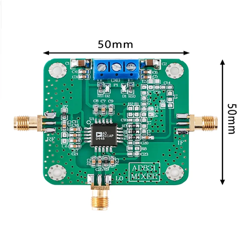 1PCS AD831 High-frequency Mixer Module - 500M Bandwidth - Up-Down Mixer Frequency Converter - Dual Balanced Mixer