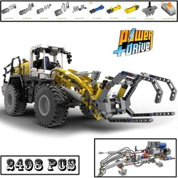 NEW MOC L580 XPower wheel loader The Ultimate Loader RC Engineering Vehicle  Building Blocks Bricks Kit Kids Toys Birthday Gifts