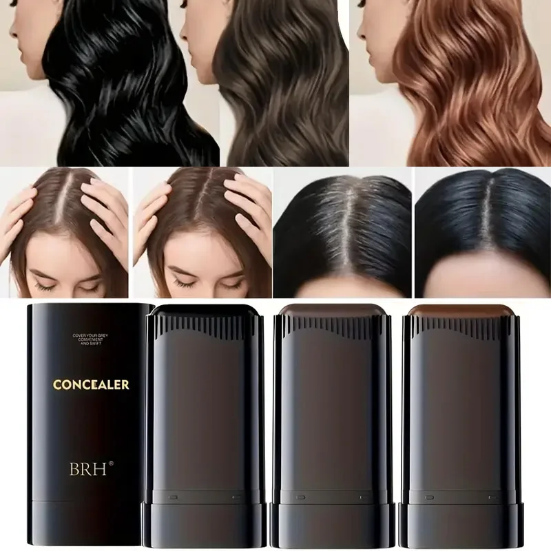 2 in 1 Hair Dye Stick with Comb,Quick Gray Coverage,Easy Application,Quickly Dye Hair Long Lasting Temporary Hair Coloring Pen