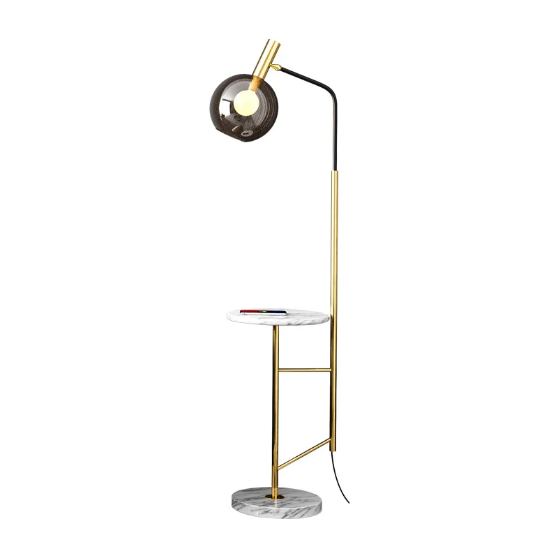 

Nordic living room ins wind, wireless charging floor lamp, sofa coffee table lamp, bedroom
