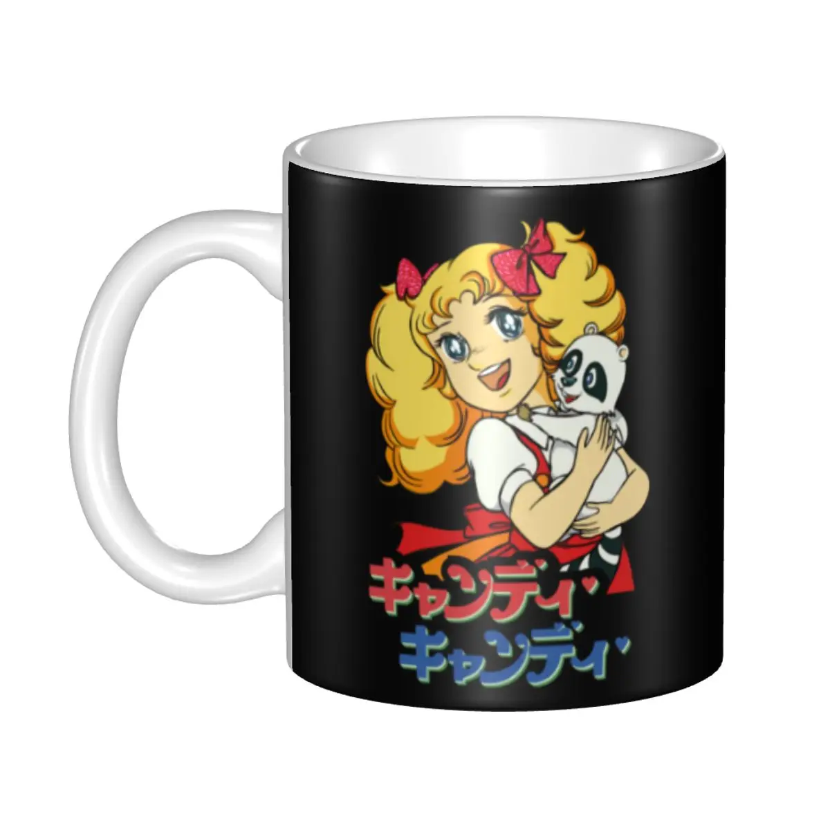 

DIY Candy Candy Ceramic Mugs Customized Cartoon Anime Tv Coffee Cup Creative Present