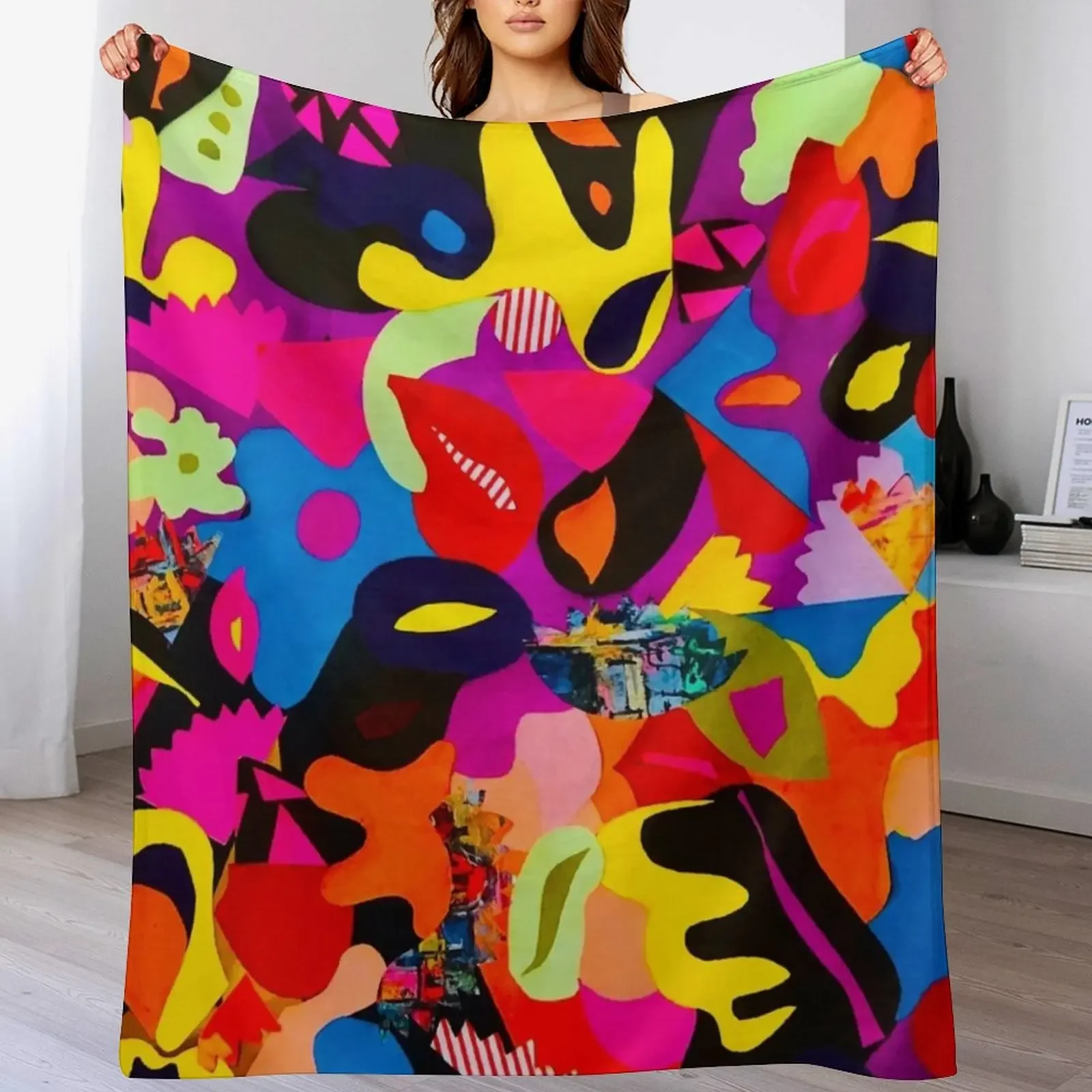 

Folly II Throw Blanket Warm Napping Blanket for Office Couch Bed