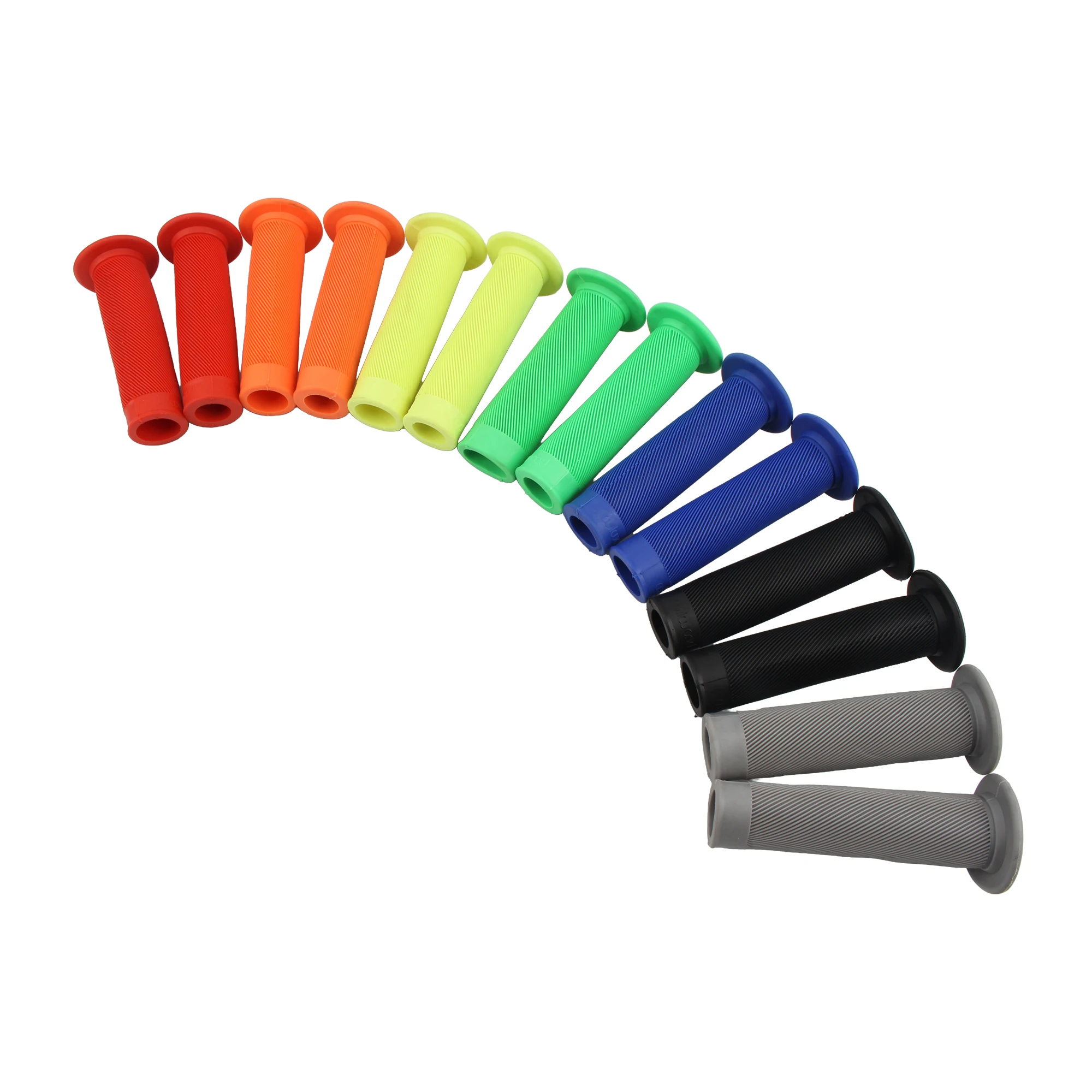 

Universal Motorcycle 7/8'' 22mm Handle Grips Spiral Patterns Handle for Kawasaki Yamaha Suzuki Honda Motocross Dirt Bike Parts