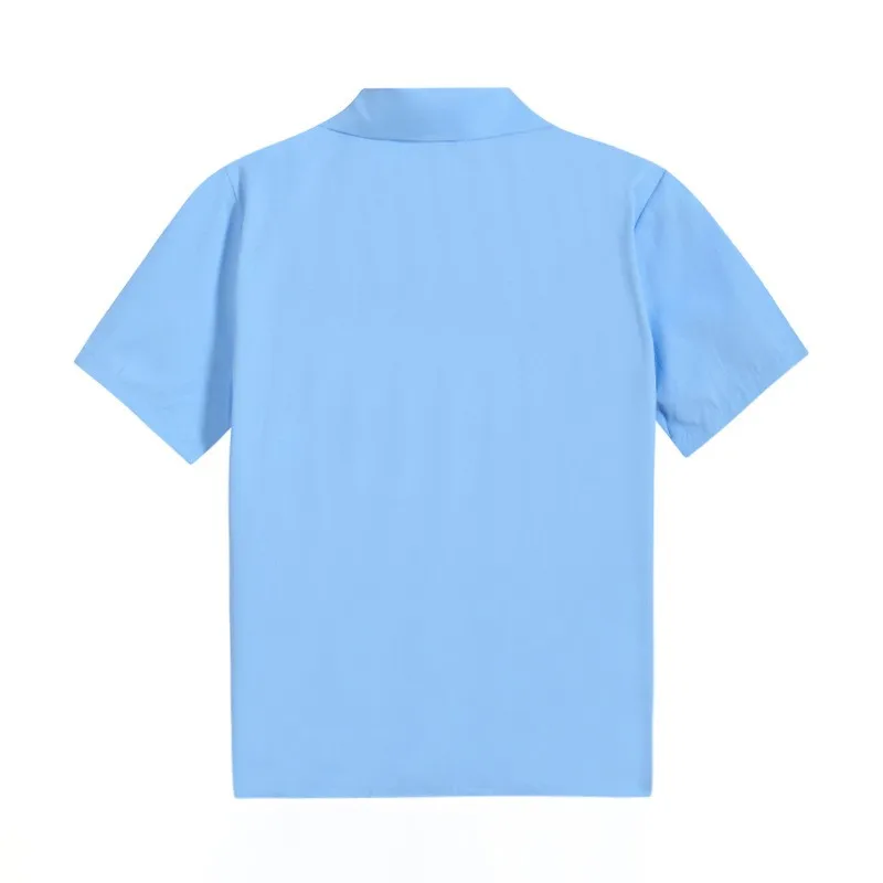 Azul ort Sve redondo Ne irt Escuela Japonesa orm JK orm Algodón No ligero Verano Faion Irt de mujer