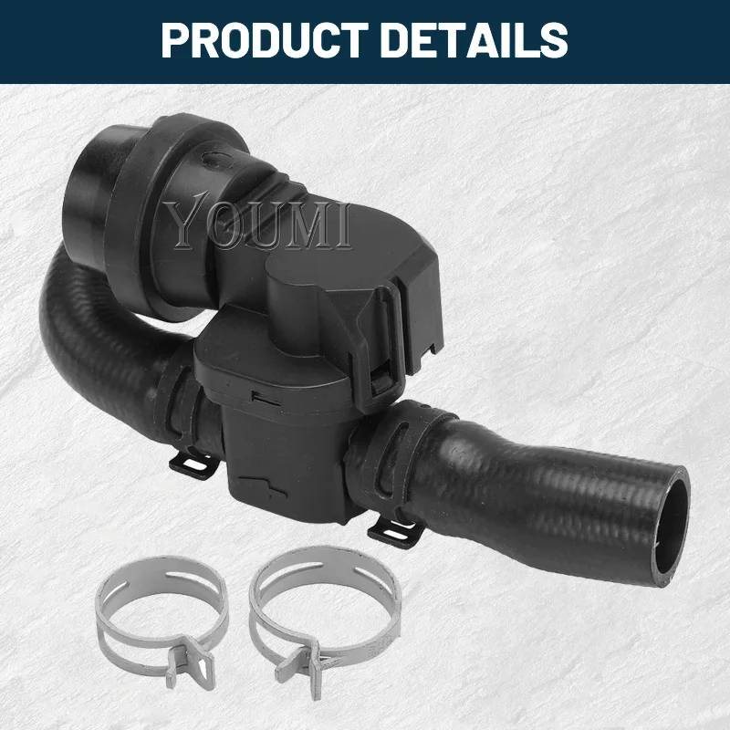 M270 Engine Coolant Shut Off Valve For Mercedes Benz A/B/CLA/GLA-Class W176 W246 C117 X156 A200 CLA200 CLA260 GLA260 2702001600 view 2